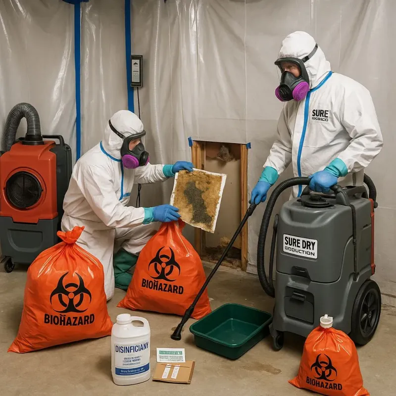 Contaminated Water Handling Protocols process in Phillipston, MA