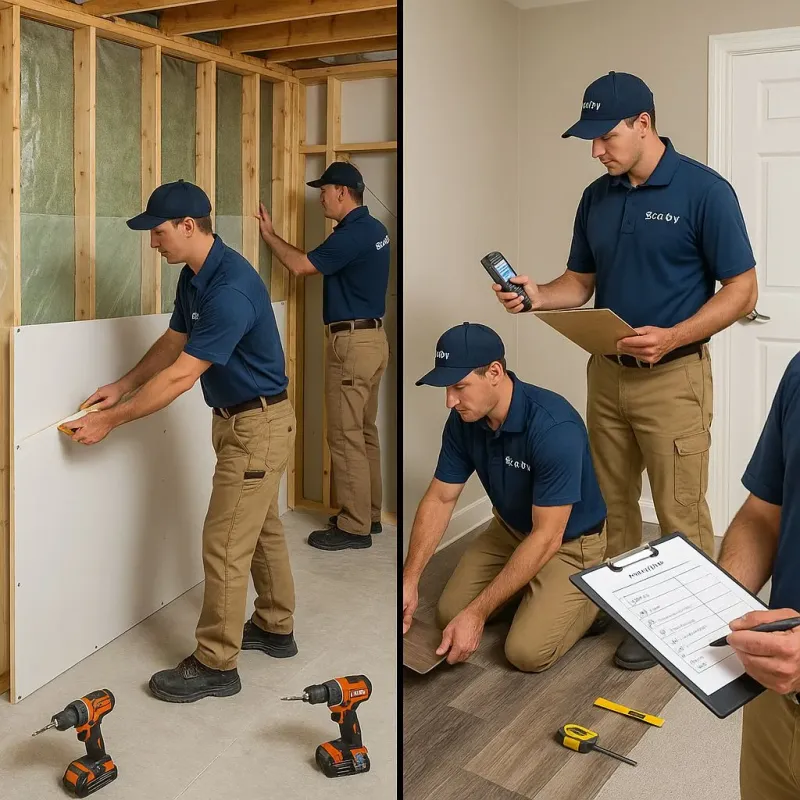 Repairs and Reconstruction process in Phillipston, MA