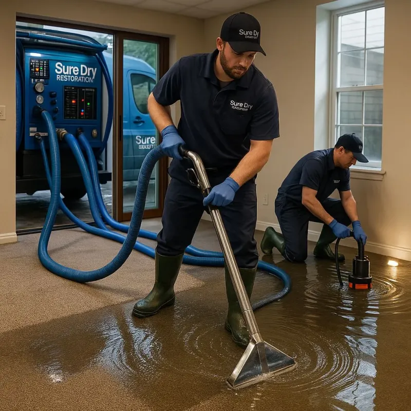 Water Extraction and Removal process in Phillipston, MA